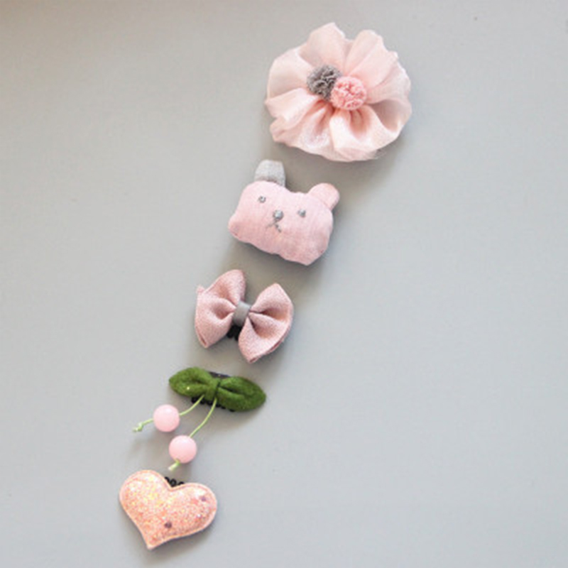 Toddler Hair Clips Set (5Pcs)